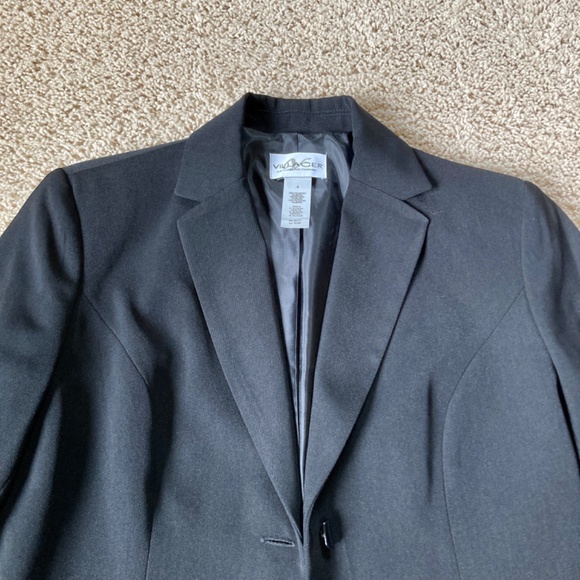 Black Suit Jacket by Villager - Picture 3 of 8